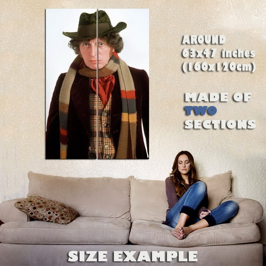 150326 tom baker dr. who wall print poster ca