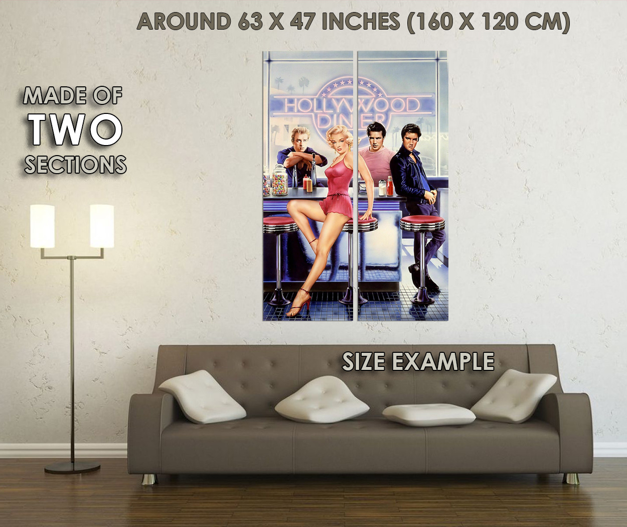 272794 Hollywood Diner Movie PRINT GLOSSY POSTER AU