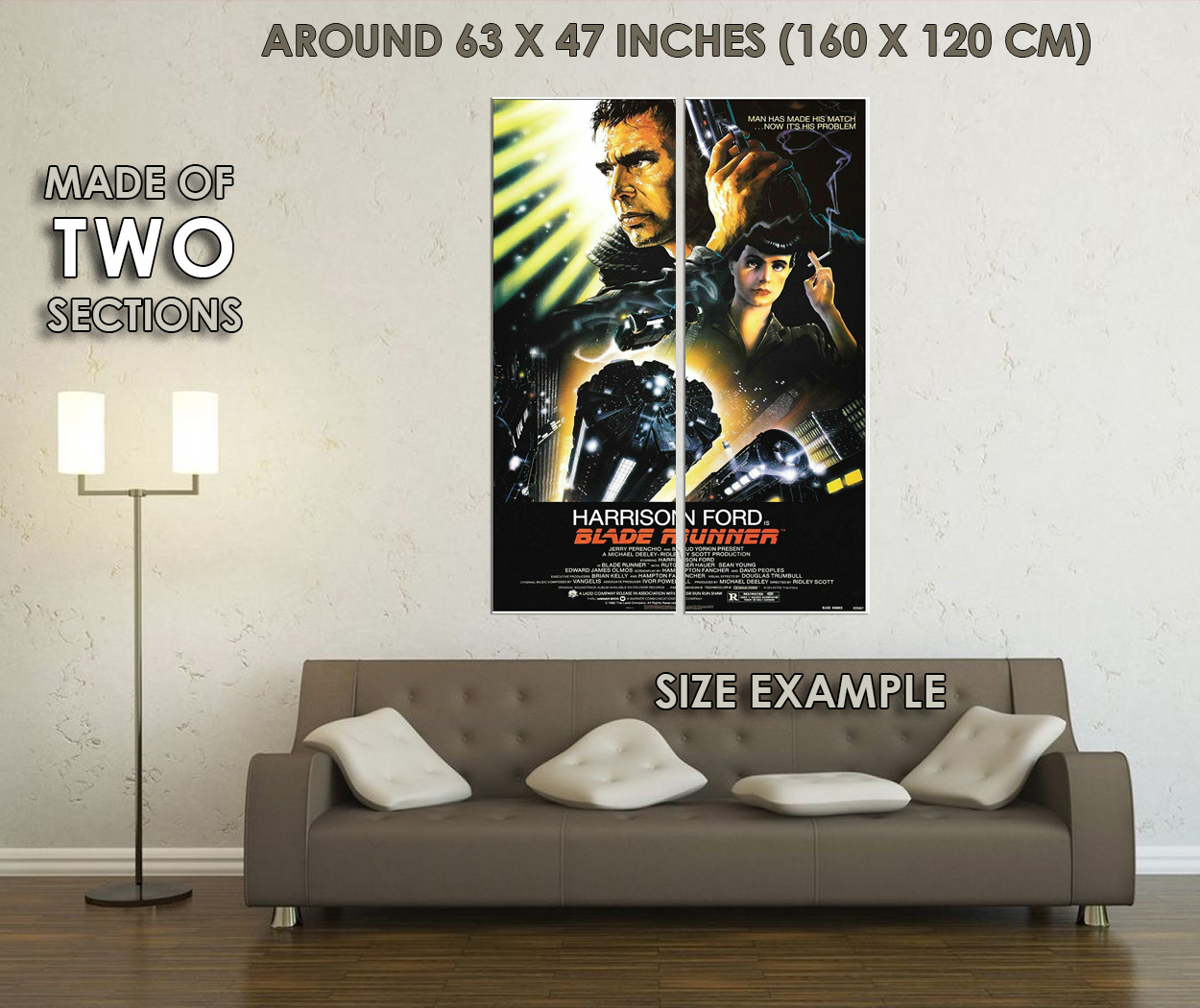 273178 Blade Runner Vintage Classic Movie Print Glossy Poster De 