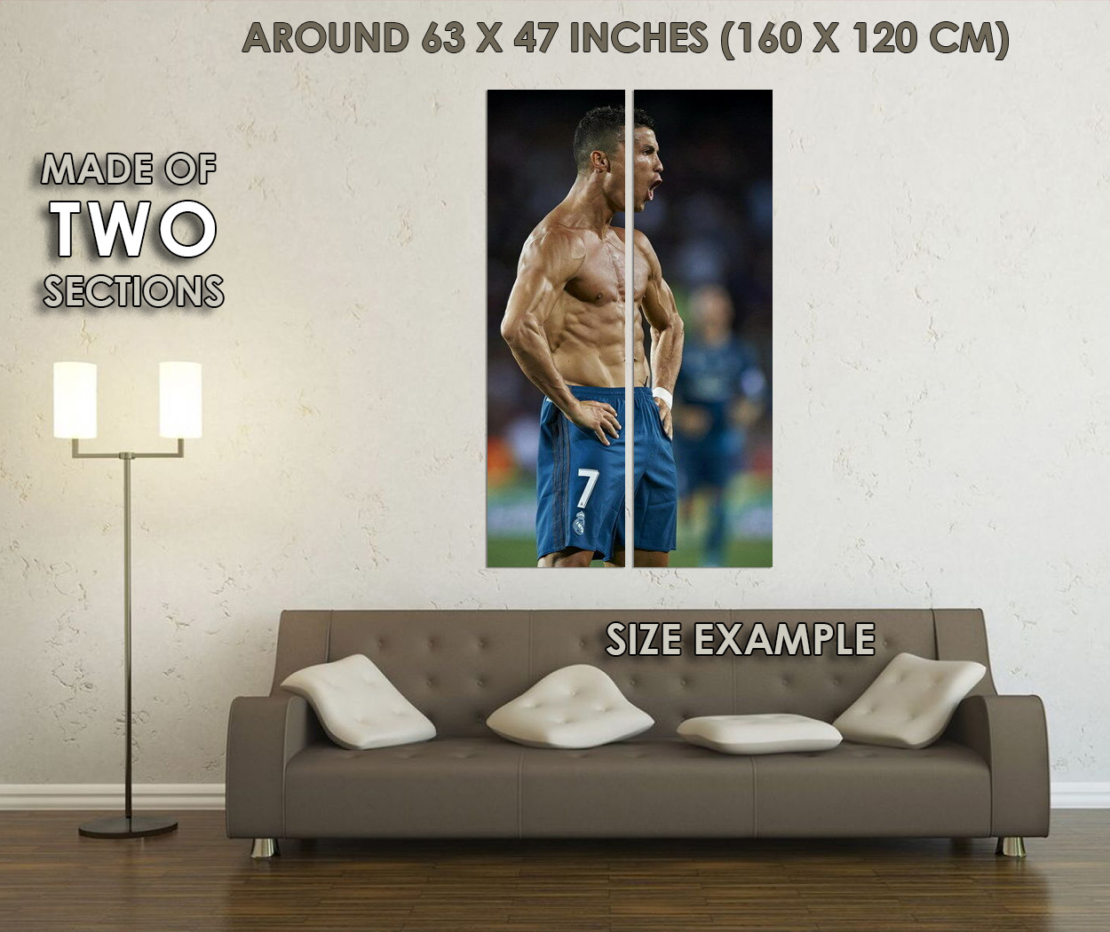 275130 Cristiano Ronaldo Real Madrid Super Star Soccer Player PRINT POSTER US