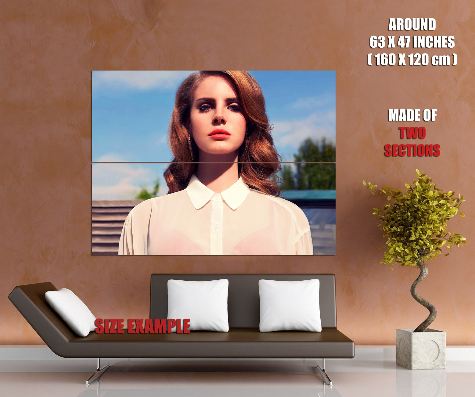 Lana Del Rey Retro Style Indie Pop Music Rare Huge Giant Print POSTER Plakat