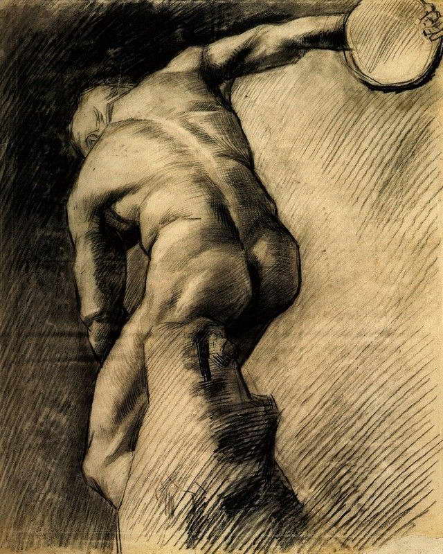 06194 VAN GOGH THE DISCUS THROWER Wall Print POSTER CA 06194 VAN GOGH THE DISCUS THROWER Wall Print POSTER CA
