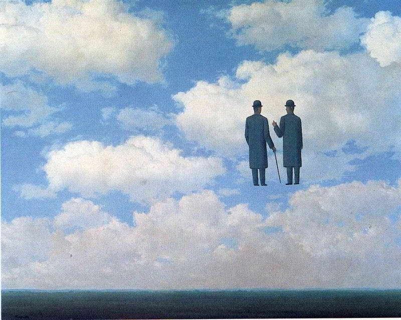 08894 RENE MAGRITTE THE INFINITE RECOGNITION FINE ART Wall Print POSTER CA 08894 RENE MAGRITTE THE INFINITE RECOGNITION FINE ART Wall Print POSTER CA