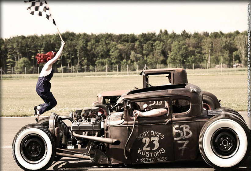 hot rod muscle cars poster print home wall decor