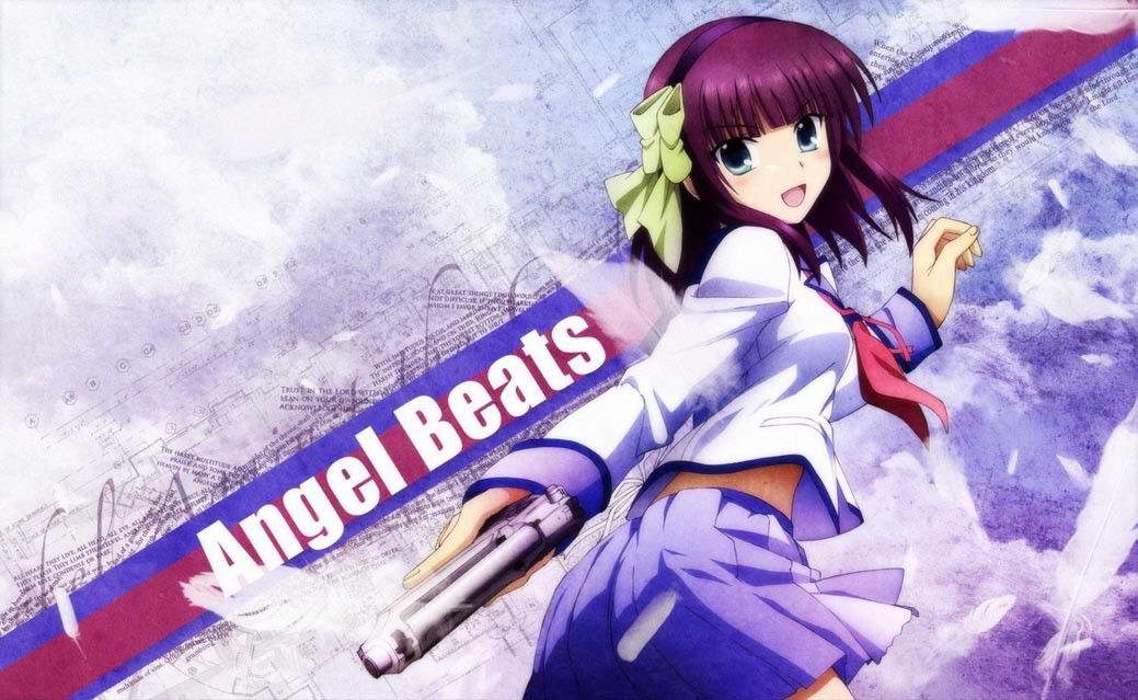 angel beats anime wall print poster decor affiche