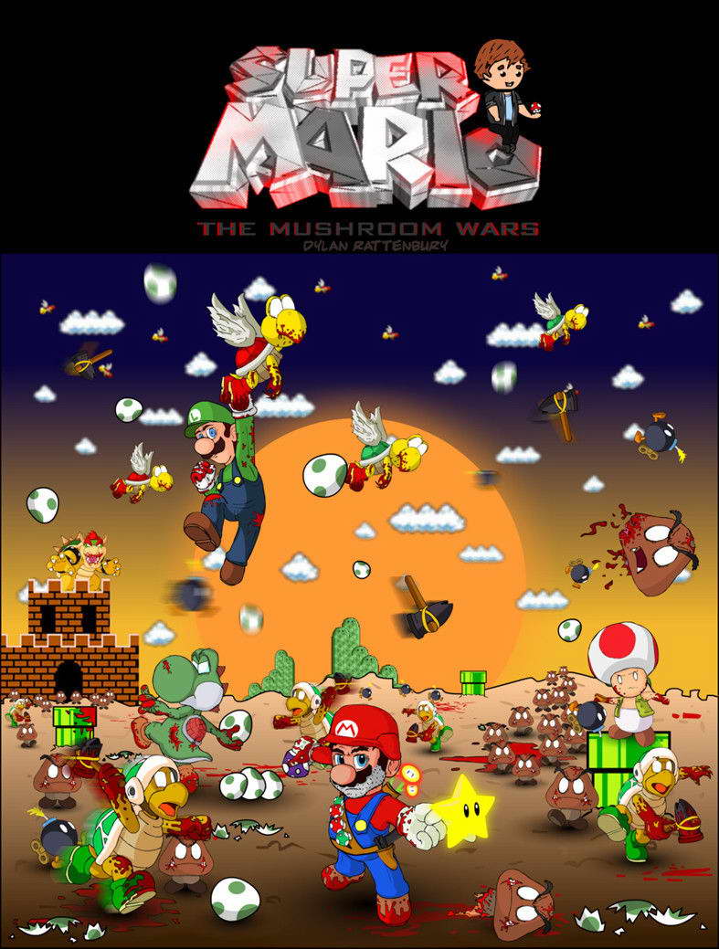 20324 Super Mario - Bros Game Baby Cute Wall Print POSTER AU 20324 Super Mario - Bros Game Baby Cute Wall Print POSTER AU