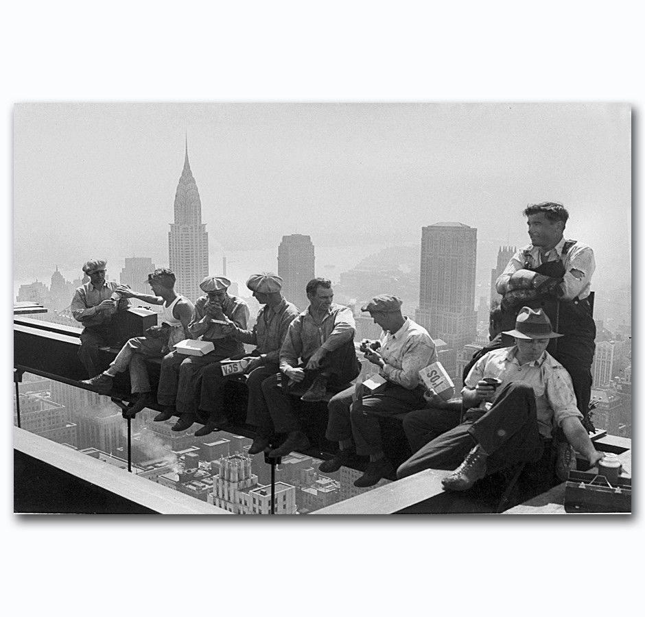 58389-Rockefeller-Ironworkers-Construction-Wall-Print-Poster-CA