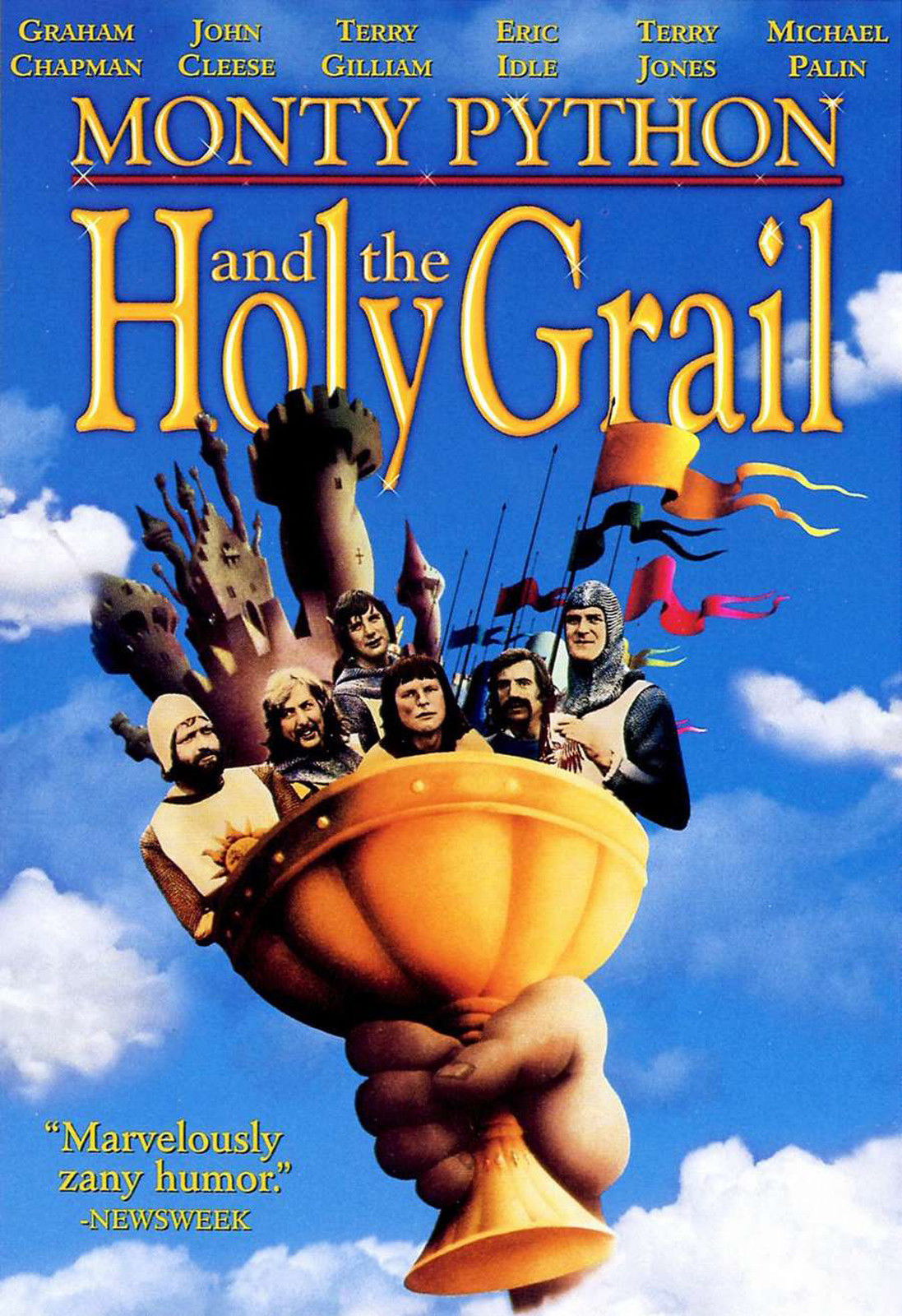 Photo 7 - 61047 MONTY PYTHON AND THE HOLY GRAIL Wall POSTER Print Affiche