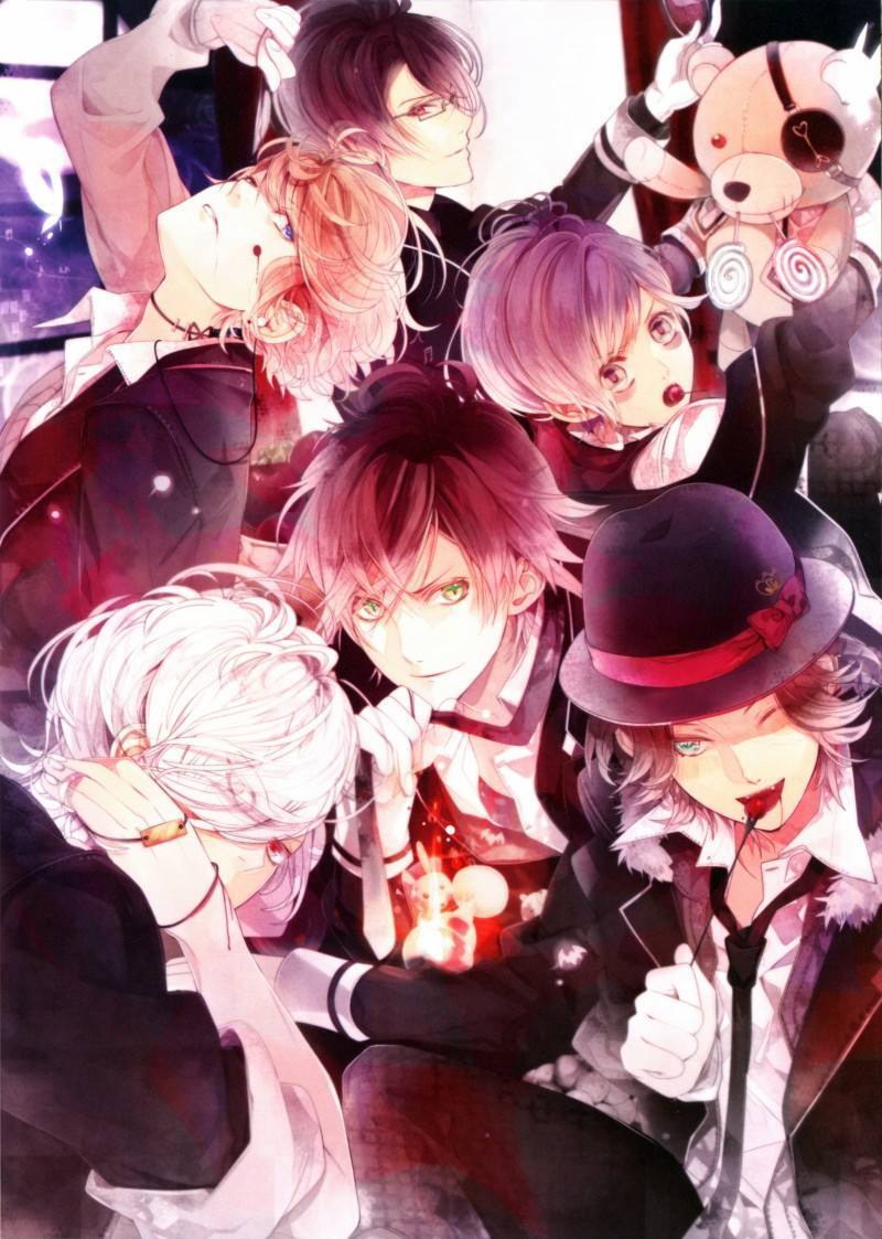 64958 Hot Japan Anime DIABOLIK LOVERS Yui Whole 24x18 WALL PRINT POSTER - И...