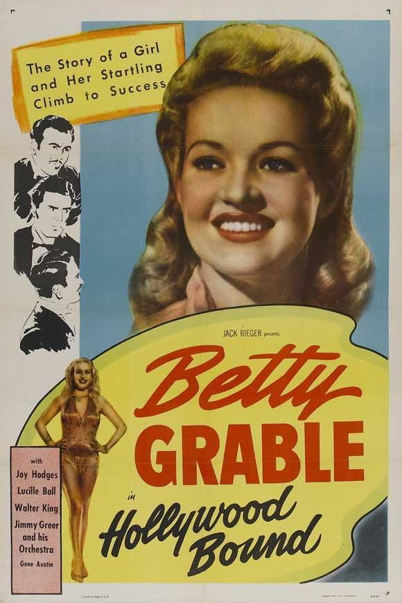 69190 HOLLY BOUND Movie Betty Grable, Lucille Ball Decor Wall POSTER ...