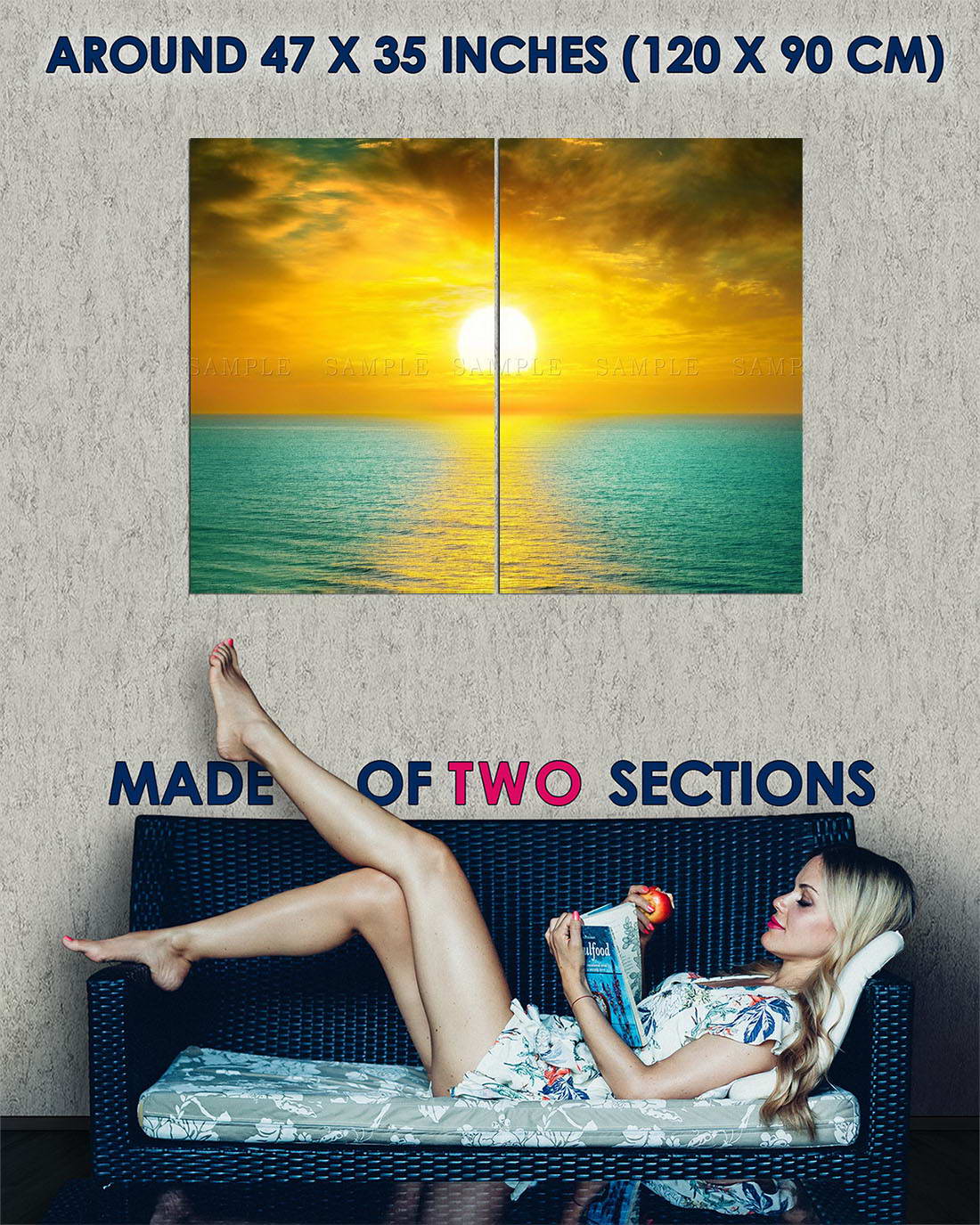 117289 COMPOSITION SUNSET SUNSET SUNSET OCEAN SEA BRIGHT giallo Decor WALL PRINT POSTER FR f0cb1c 117289 COMPOSITION SUNSET SUNSET SUNSET OCEAN SEA BRIGHT giallo Decor WALL PRINT POSTER FR f0cb1c