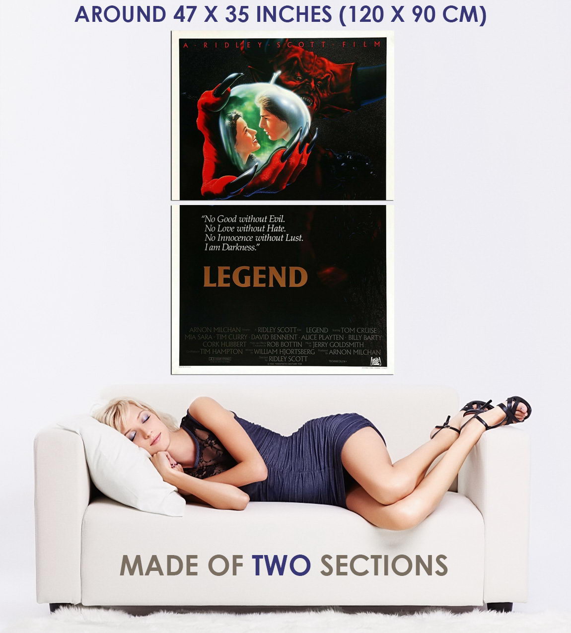 Details zu 249056 Legend Movie Art AFFICHE POSTER Niedriger Preis in limitierter Auflage