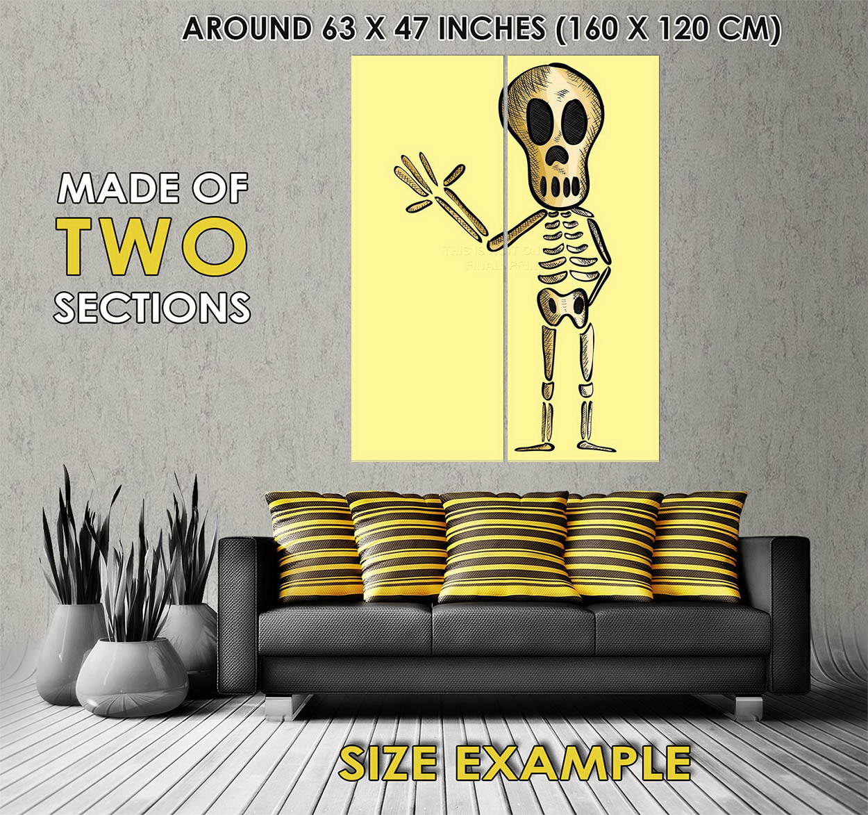 114920 DRAWING DESIGN C C C OON SKELETON WAVING HELLO Decor WALL PRINT POSTER FR 02ce20 114920 DRAWING DESIGN C C C OON SKELETON WAVING HELLO Decor WALL PRINT POSTER FR 02ce20