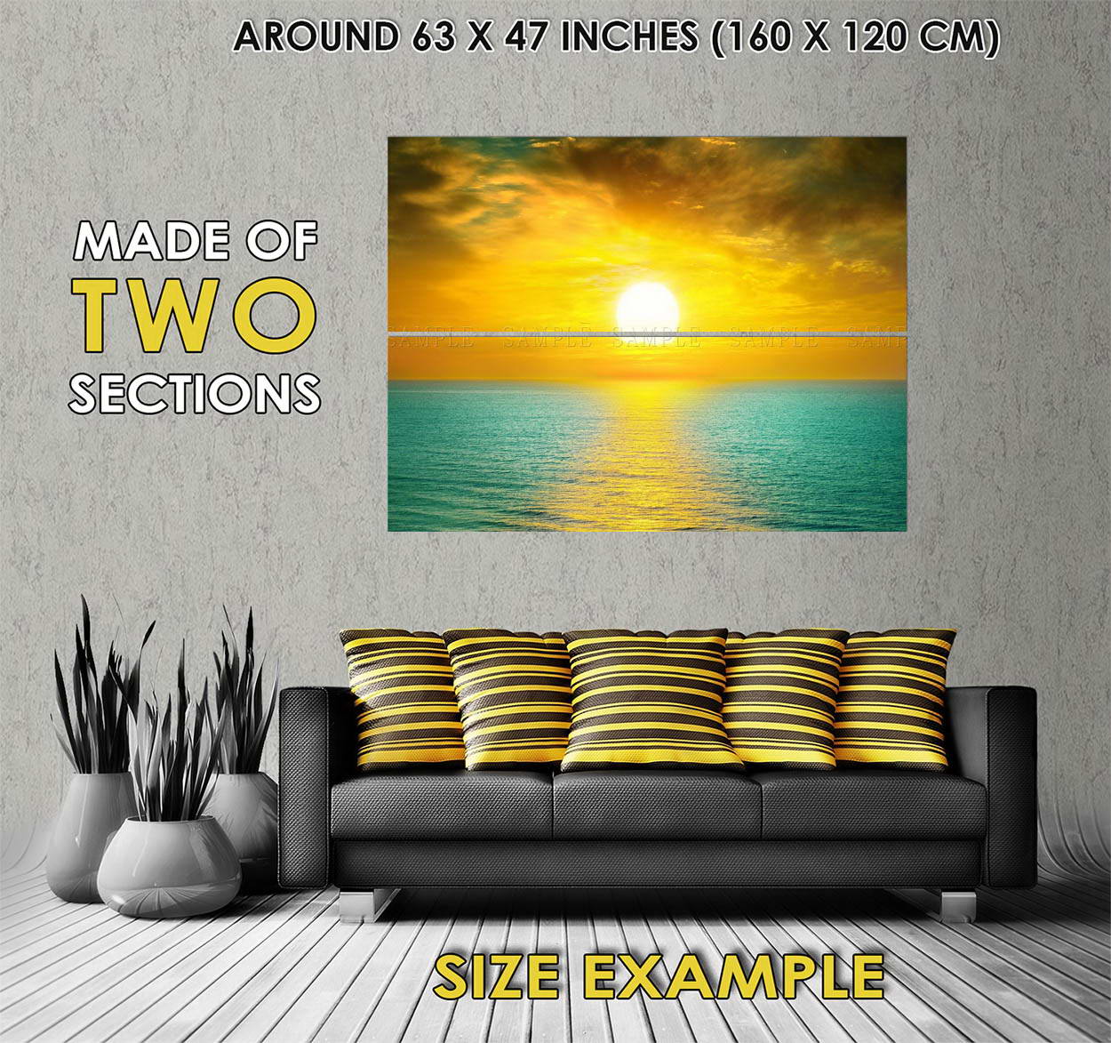 117289 COMPOSITION SUNSET SUNSET SUNSET OCEAN SEA BRIGHT giallo Decor WALL PRINT POSTER FR f0cb1c 117289 COMPOSITION SUNSET SUNSET SUNSET OCEAN SEA BRIGHT giallo Decor WALL PRINT POSTER FR f0cb1c