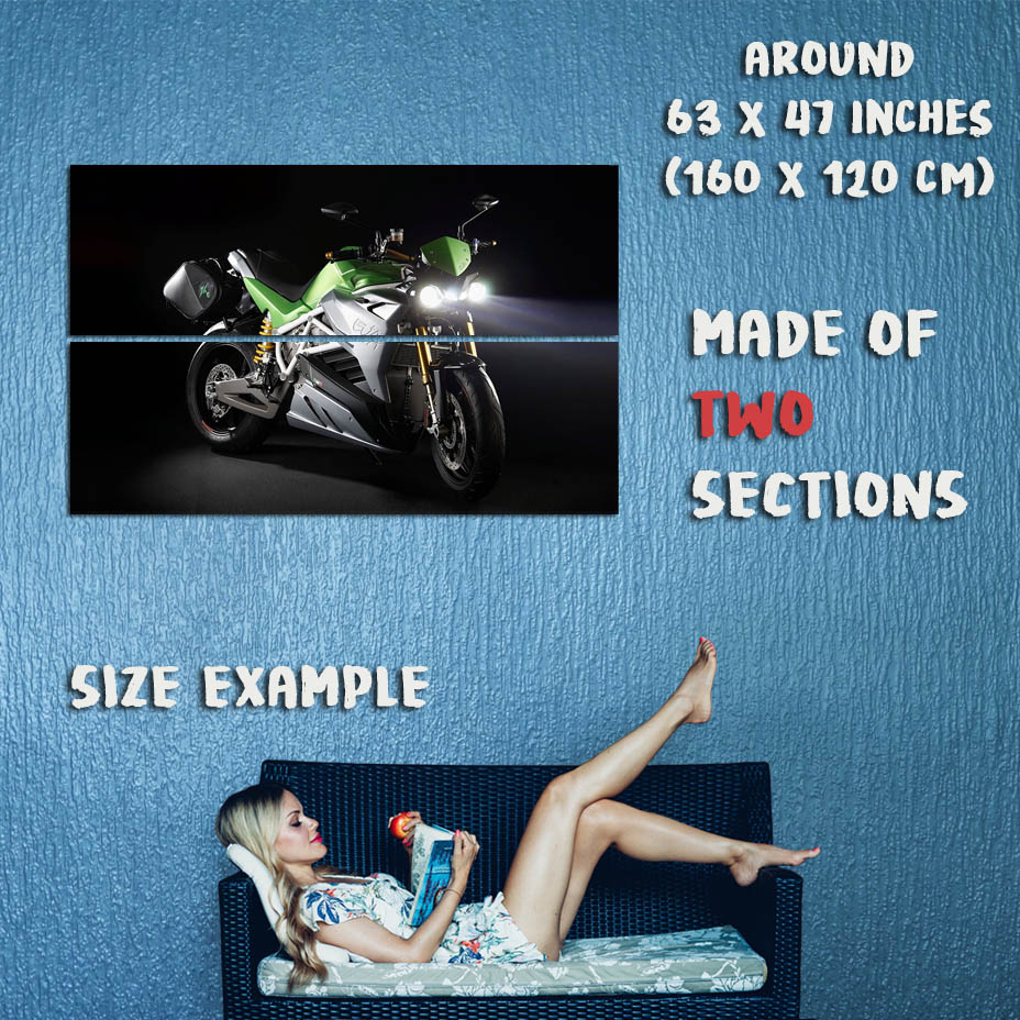 162125 ENERGICA EGO ELECTRIC BIKE Wall Print Poster