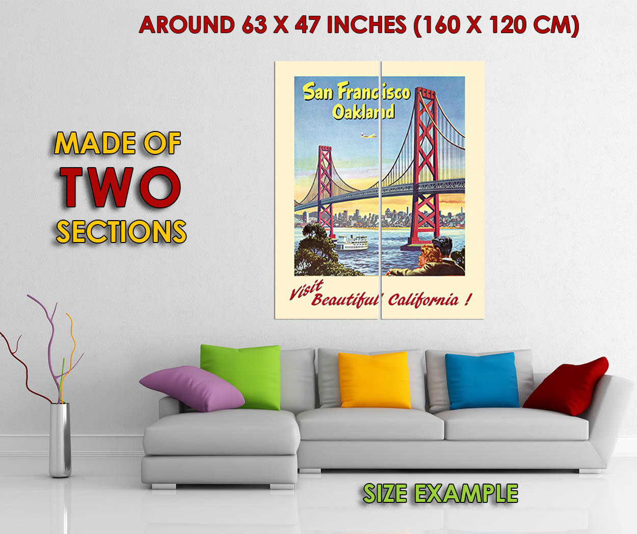 172276 Visit San Francisco Oakland oroen Gate Bridge Decor Decor Decor WALL PRINT POSTER FR 5a7f9c 172276 Visit San Francisco Oakland oroen Gate Bridge Decor Decor Decor WALL PRINT POSTER FR 5a7f9c