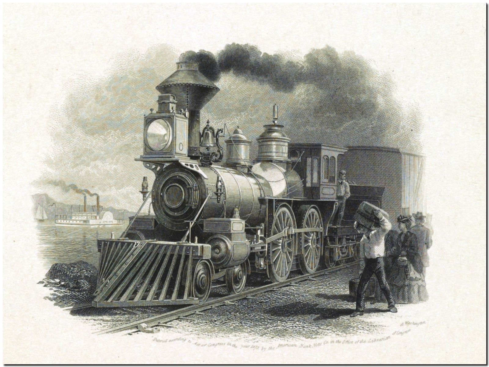 178909 VINTAGE STEAM TRAIN DECOR WALL PRINT POSTER AU 178909 VINTAGE STEAM TRAIN DECOR WALL PRINT POSTER AU