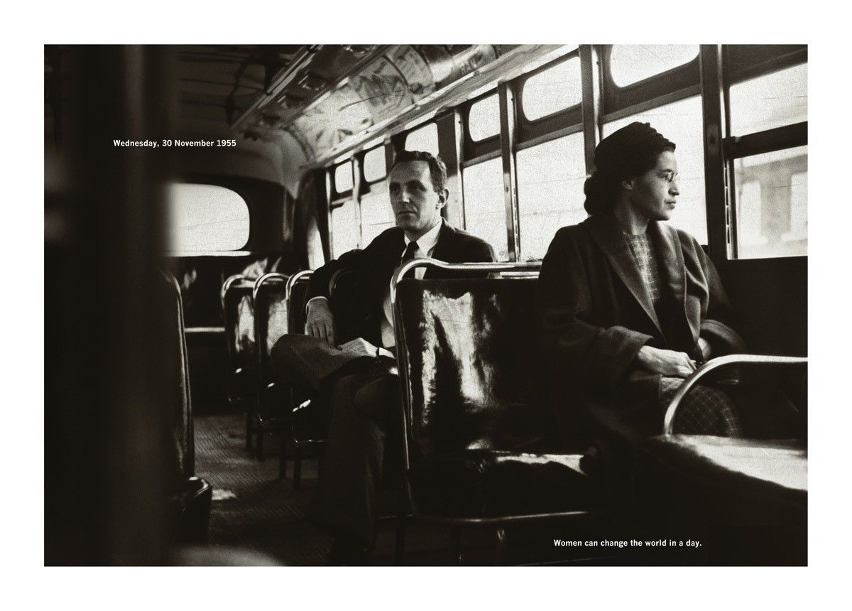 185850 Rosa Parks Seat Bus Civil Rights Equality Great Wall Print Poster 1395 Picclick