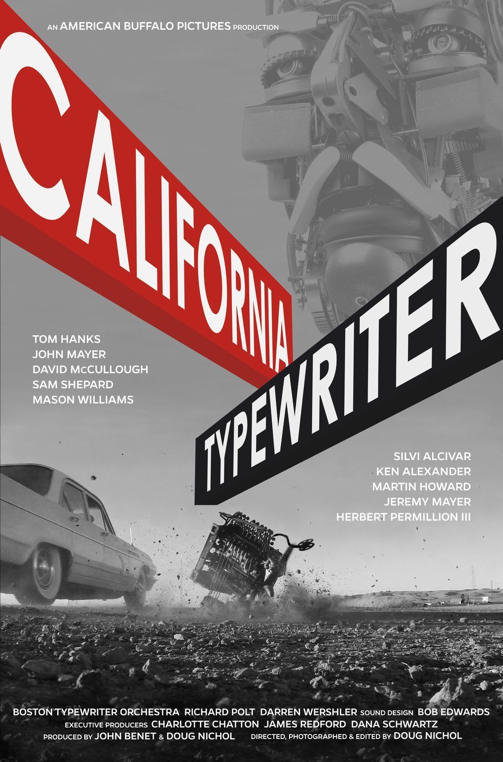 Details zu  244046 California Typewriter Movie AFFICHE POSTER Super profitable neue Arbeit