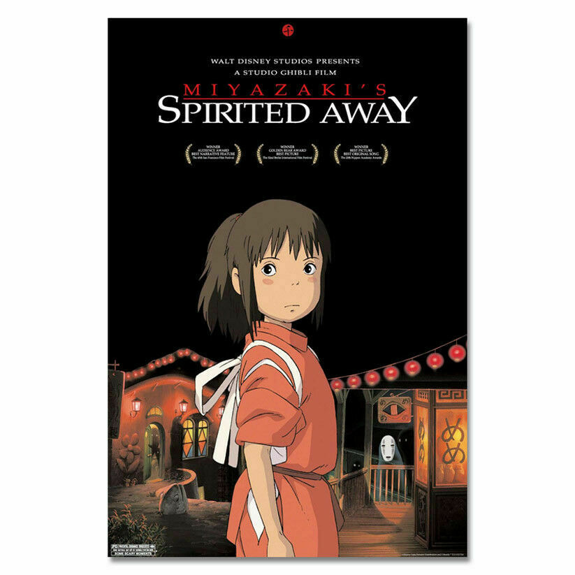 249941 SPIRITED AWAY Japanese Anime A Voyage Of Chihiro PLAKAT POSTER 