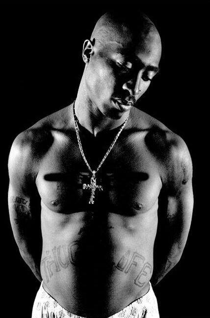 250283 Custom Tupac Shakur 2pac Outlaw Rap Music Rapper Star Poster Print £1418 Picclick Uk 7502