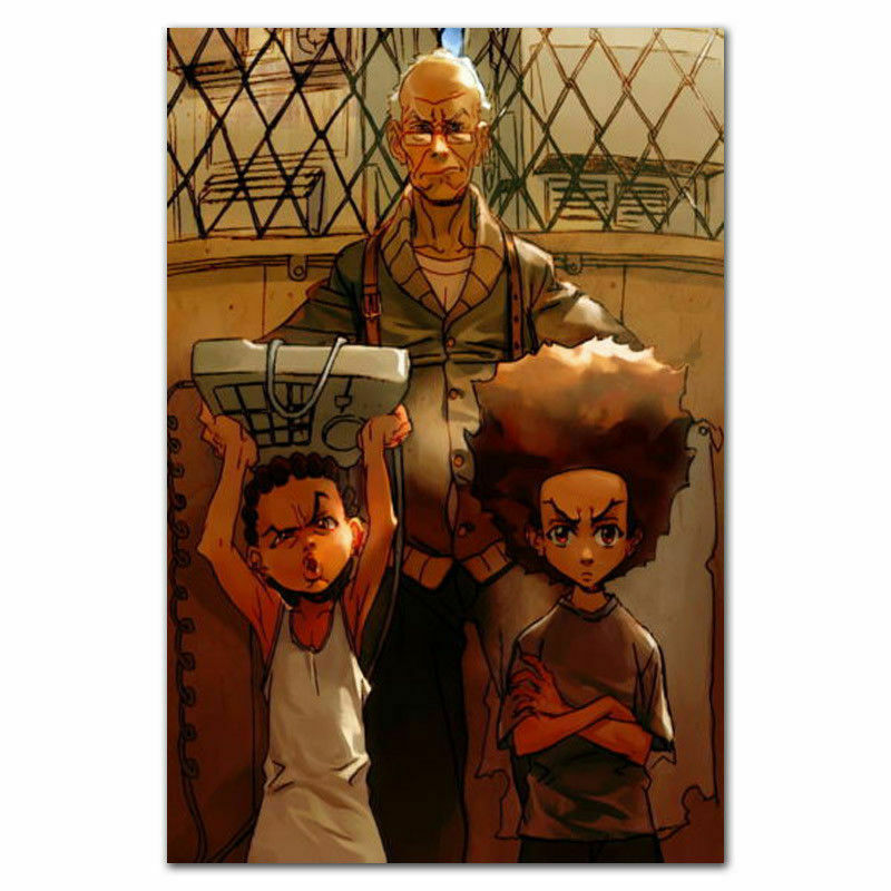 280510 The Boondocks Anime Cartoon Comic Series Tv Series PRINT POSTER