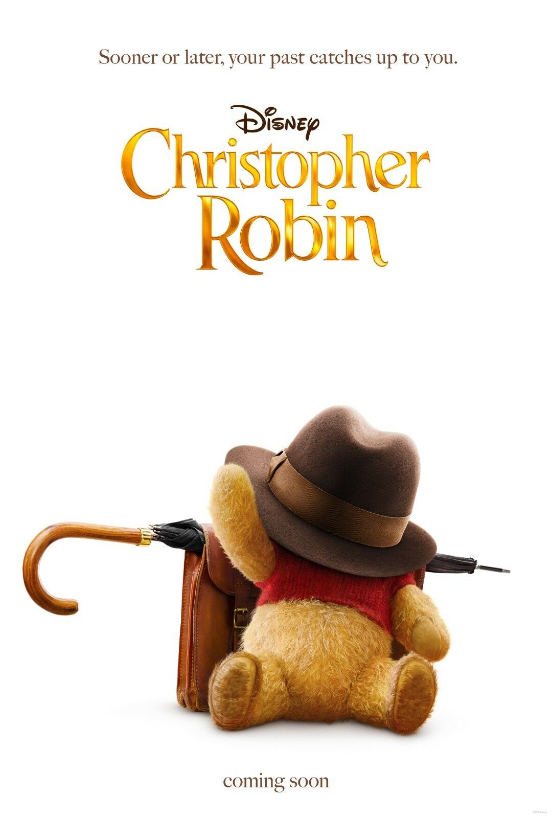 368889 CHRISTOPHER ROBIN Movie Ewan McGregor Hayley Atwell Pooh Poster