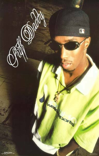 382287 PUFF DADDY Sean Combs Diddy 1997 Vintage WALL PRINT POSTER UK £ ...
