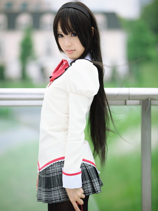 Image Is Loading D5808 Kipi Hot School Girl Brunette Japanese Cosplay Image Is Loading D5808 Kipi Hot School Girl Brunette Japanese Cosplay