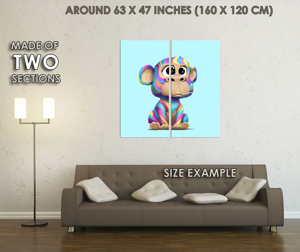Details zu  Pixel Token Art Ape Kids Club #6750 AKC POSTER PRINT FR Neue Bestände