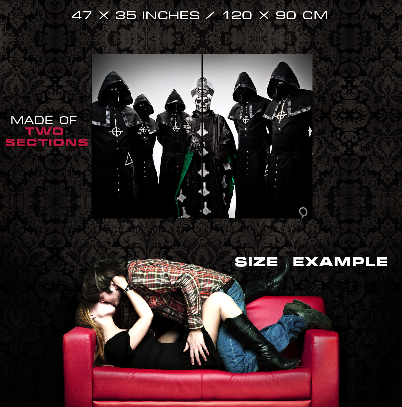 V1154 Ghost B.C. Papa Emeritus Nameless Ghouls Band Decor WALL POSTER PRINT - Picture 11 of 13