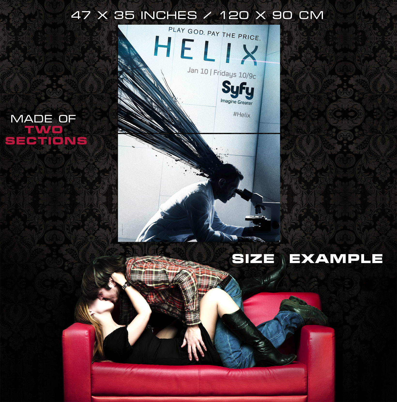 V3142 Helix Awesome Amazing TV Series Decor WALL POSTER PRINT CA - Picture 11 of 13