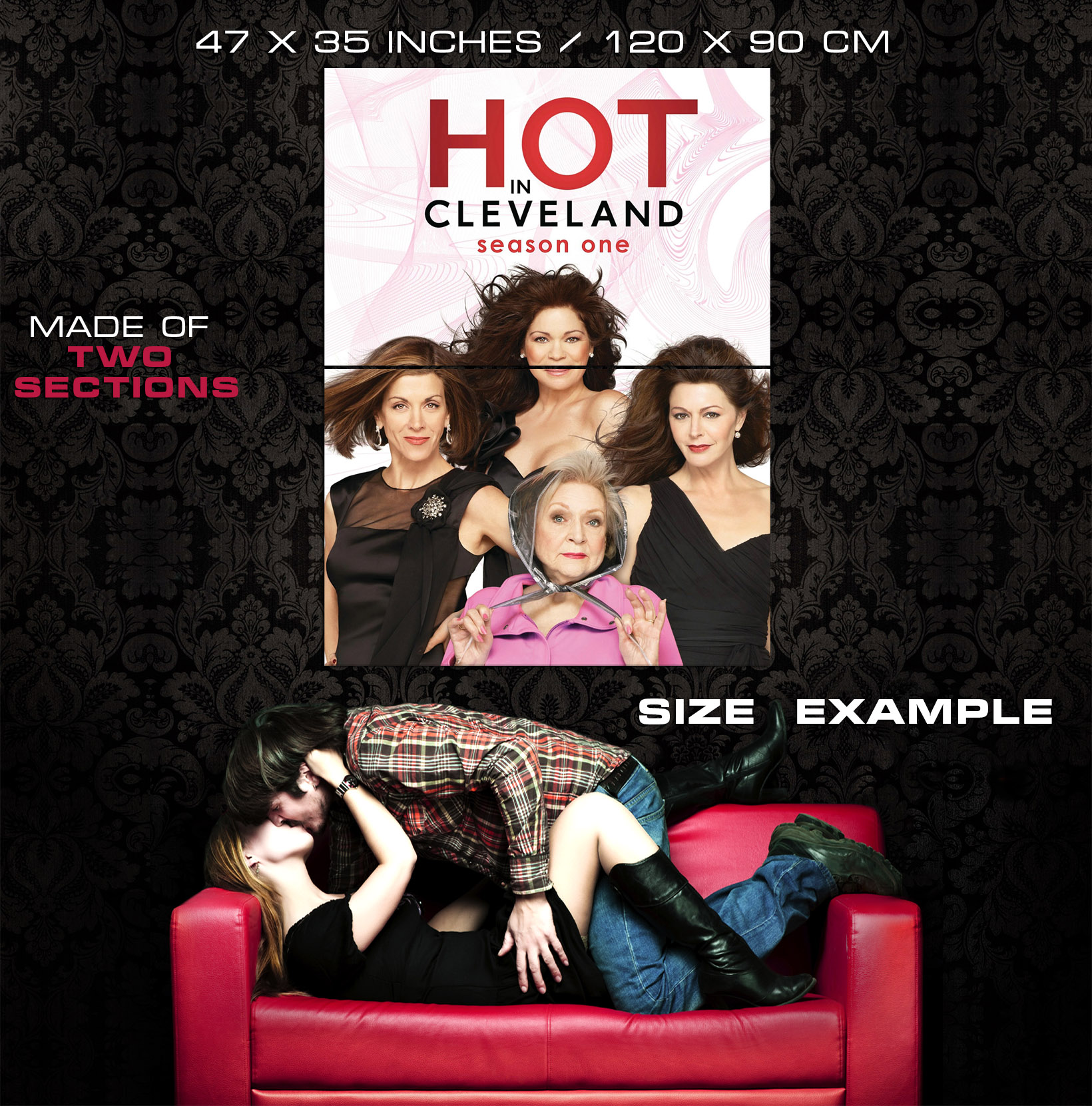 V3147 Hot in Cleveland Tv Series Decor WALL POSTER PRINT UK - Picture 11 of 13