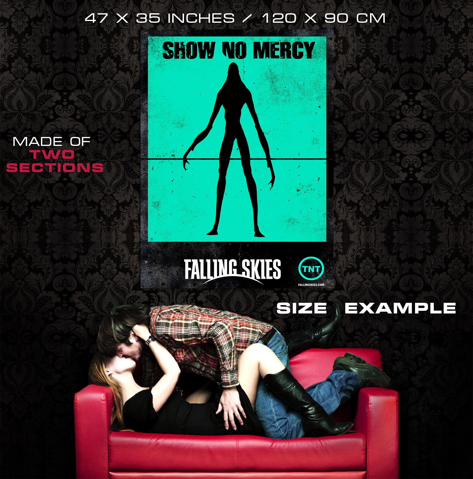 V4220 Show No Mercy Overlord Espheni Alien Falling Skies WALL POSTER PRINT UK - Picture 11 of 13