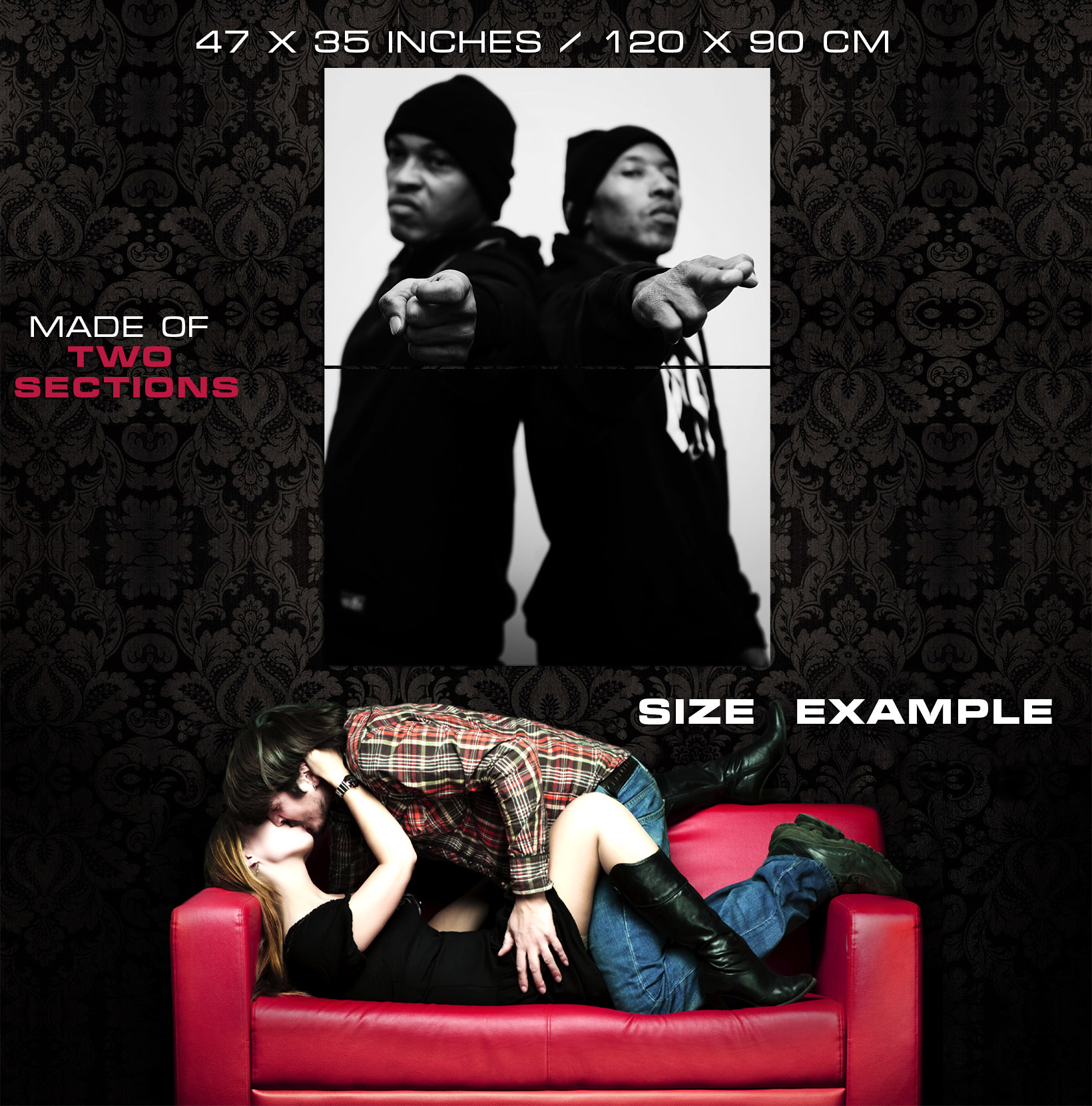 V4922 Onyx Sticky Fingaz Fredro Starr Hip-Hop Rap Group WALL POSTER PRINT UK - Picture 11 of 13