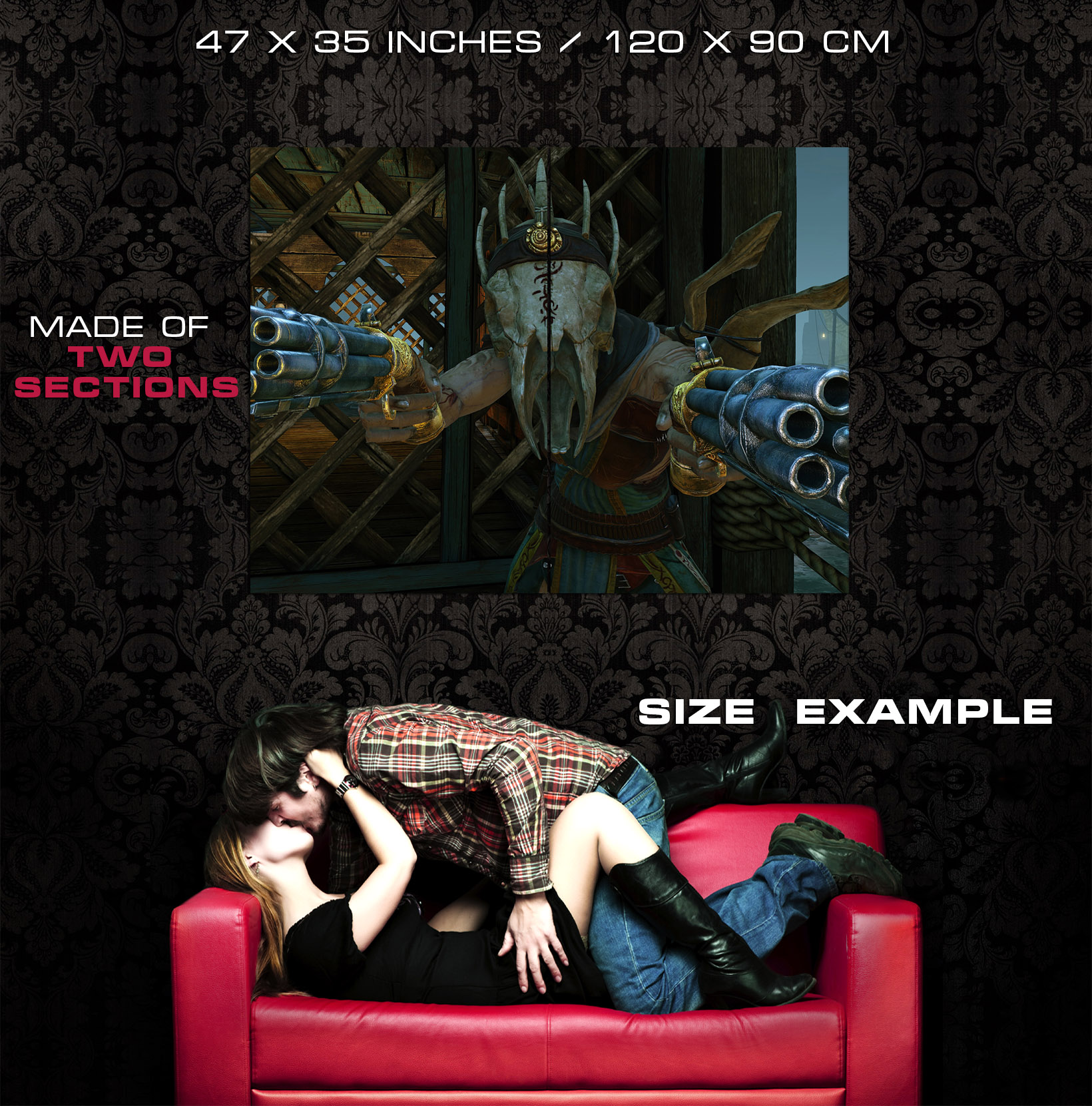 V5428 Nosgoth Wapens Impresionante Videojuego Decoración PÓSTER DE PARED IMPRESIÓN UK - Imagen 11 de 13