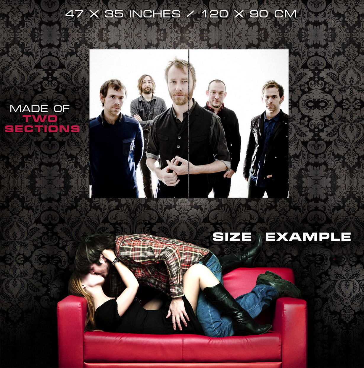 V7898 The National Portrait Awesome Rock Band Group Music WALL POSTER PRINT UK - Picture 11 of 13