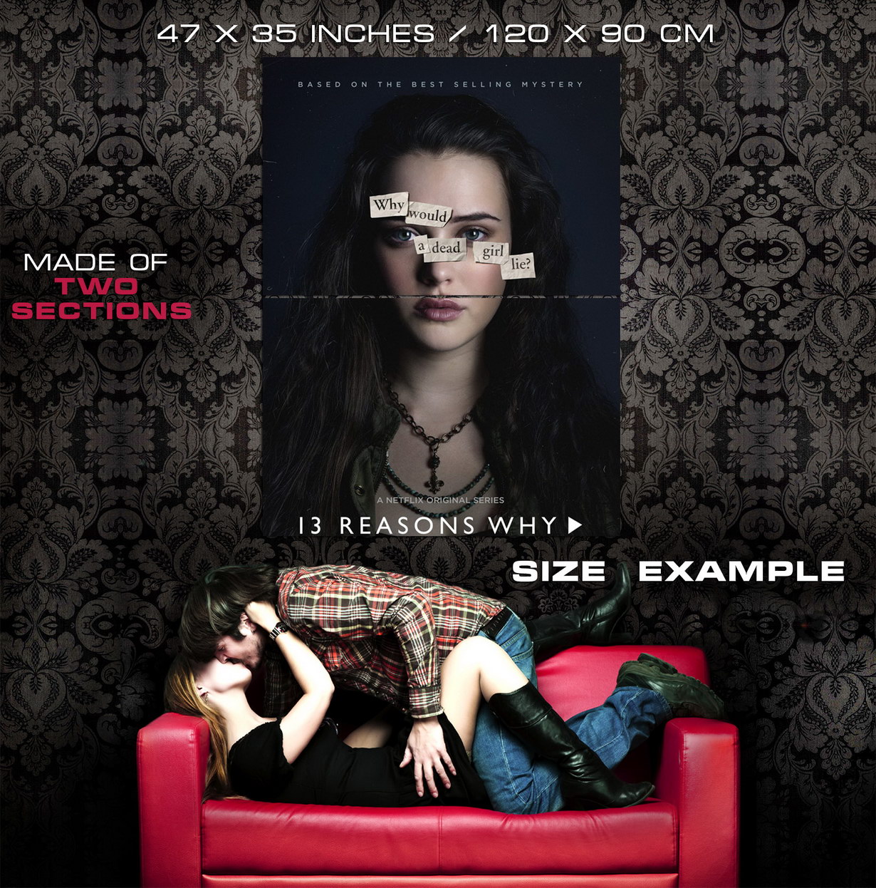 V7961 13 Reasons Why Hannah Baker Katherine Langford TV PÓSTER DE PARED IMPRESIÓN REINO UNIDO - Imagen 11 de 13