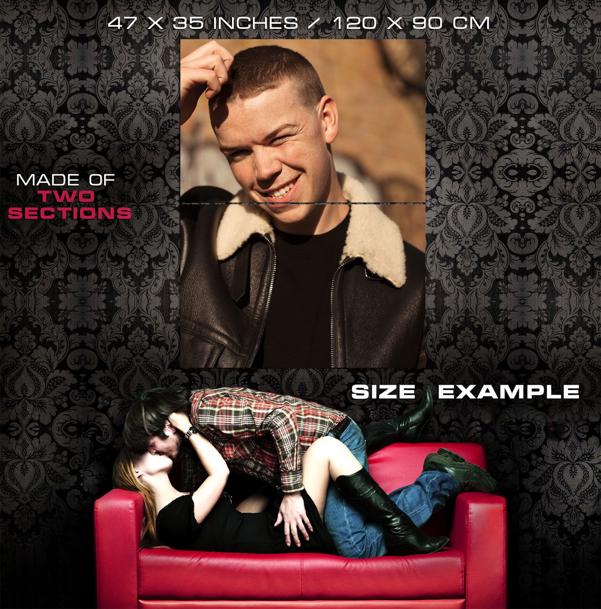 V8352 Will Poulter Smile Funny Portrait Star Photo Actor WALL POSTER PRINT AU - Bild 12 von 13