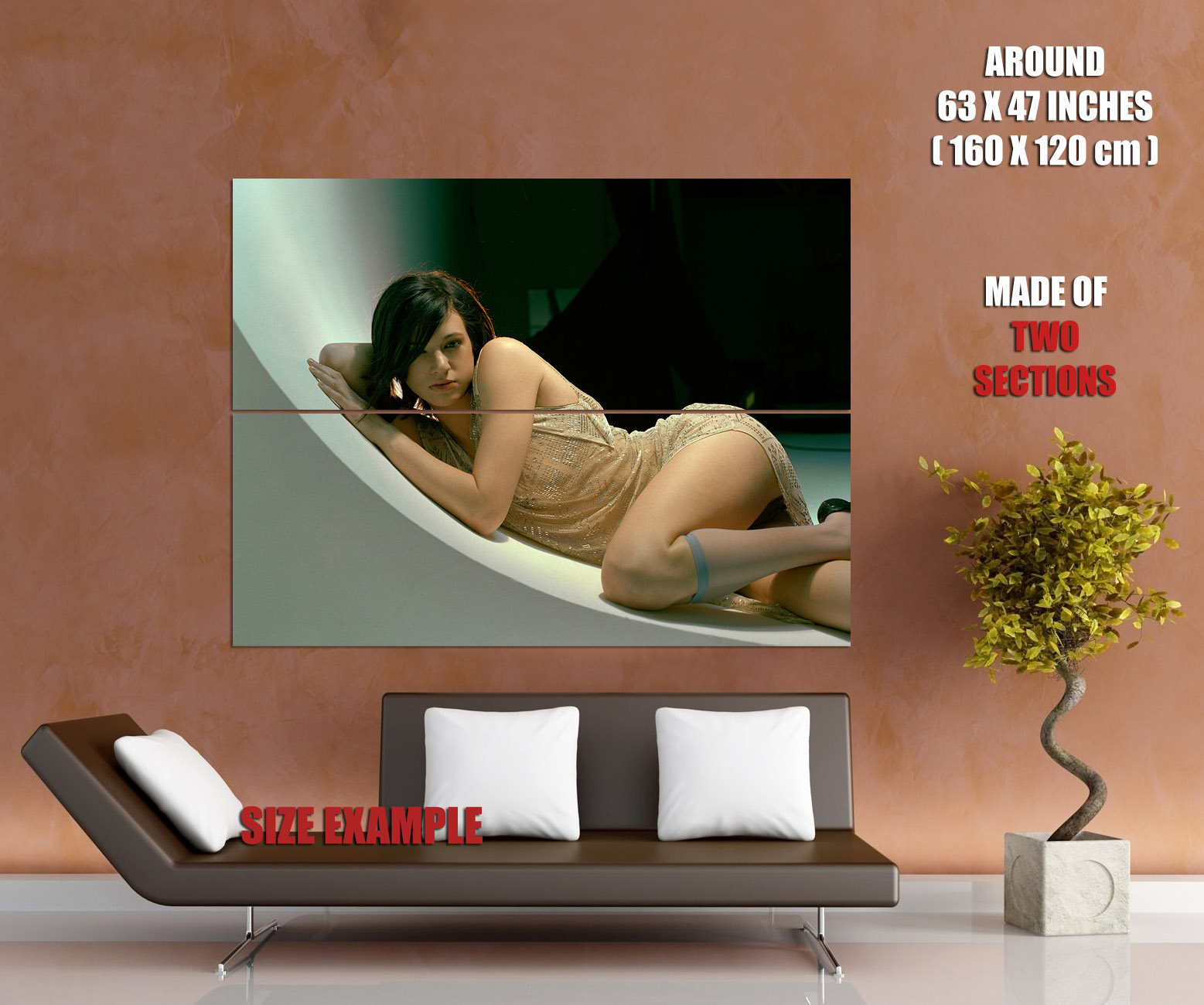 V2558 Asia Plata Lo último Actriz Sexy Modelo Desnudo Desnudo Decoración PÓSTER DE PARED IMPRESIÓN REINO UNIDO - Imagen 12 de 13