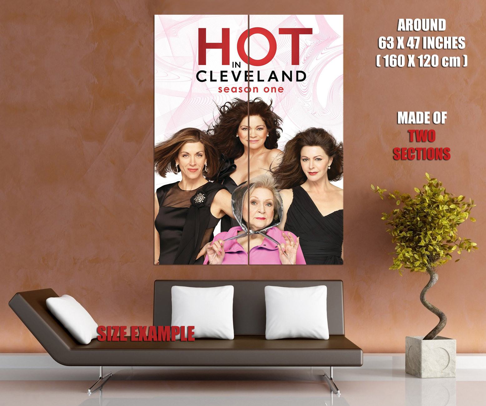 V3147 Hot in Cleveland Tv Series Decor WALL POSTER PRINT UK - Picture 12 of 13