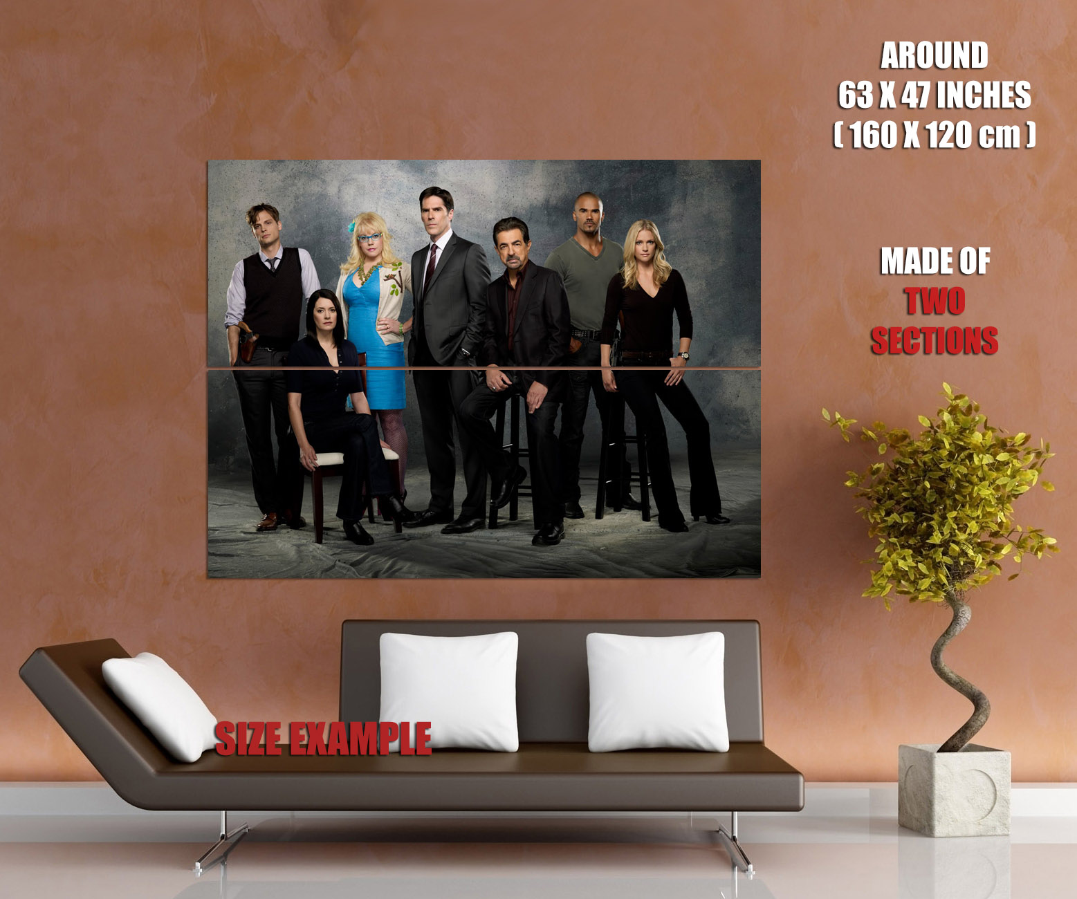 V4214 Criminal Minds Cast Characters Season 10 TV Series WALL POSTER PRINT UK - Picture 12 of 13