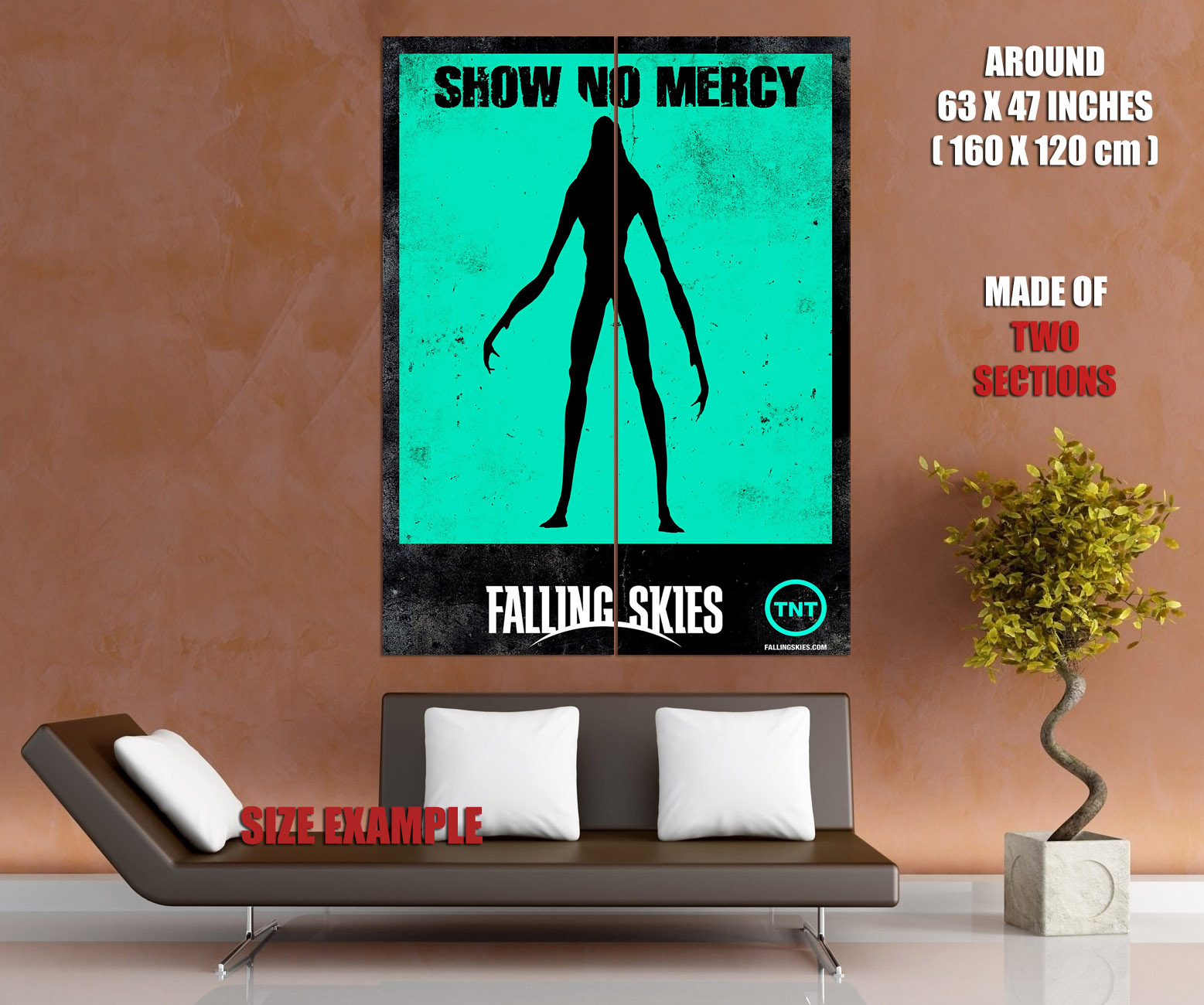 V4220 Show No Mercy Overlord Espheni Alien Falling Skies WALL POSTER PRINT UK - Picture 12 of 13