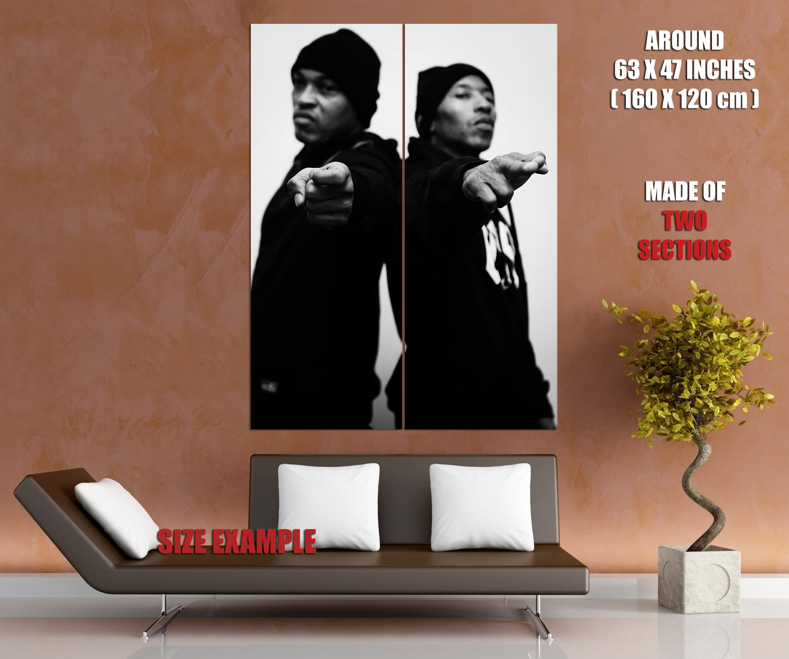 V4922 Onyx Sticky Fingaz Fredro Starr Hip-Hop Rap Group WALL POSTER PRINT UK - Picture 12 of 13