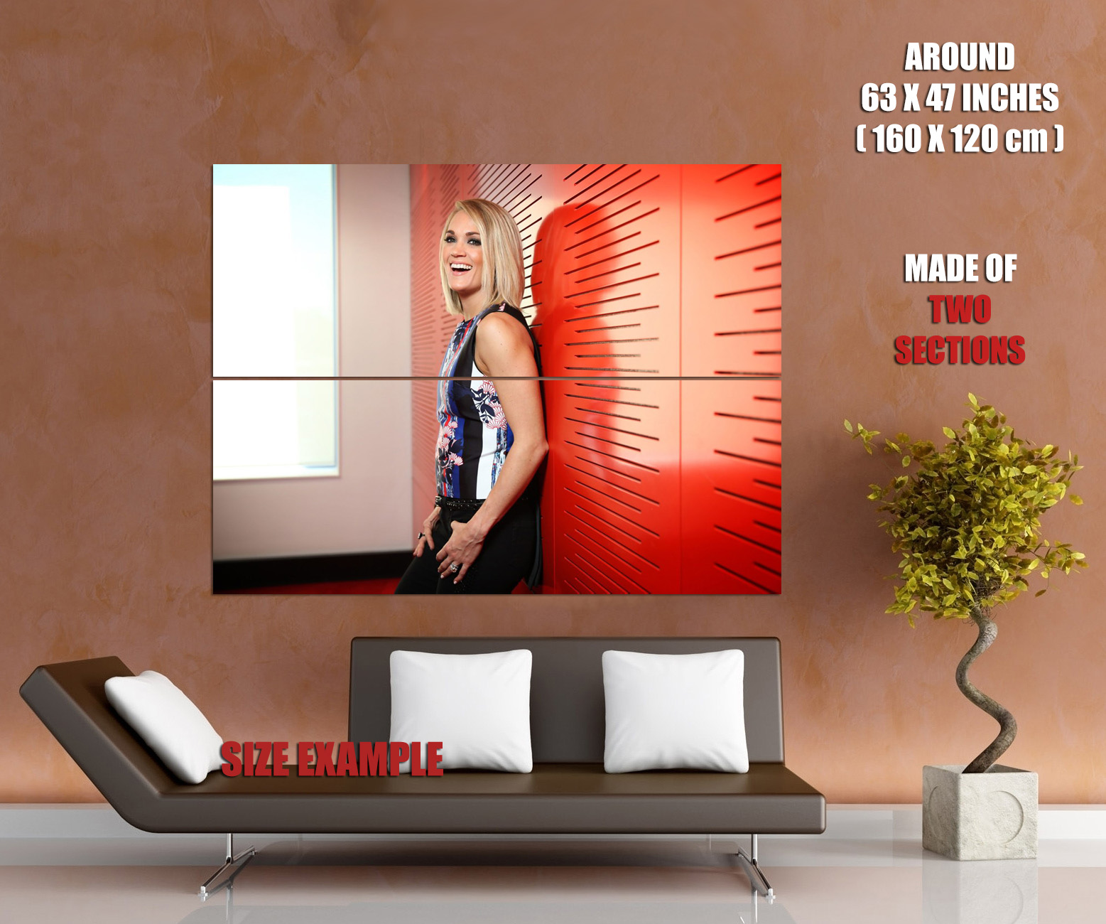 V7060 Carrie Underwood Smile Beautiful Face Country Singer WALL POSTER PRINT UK - Picture 12 of 13