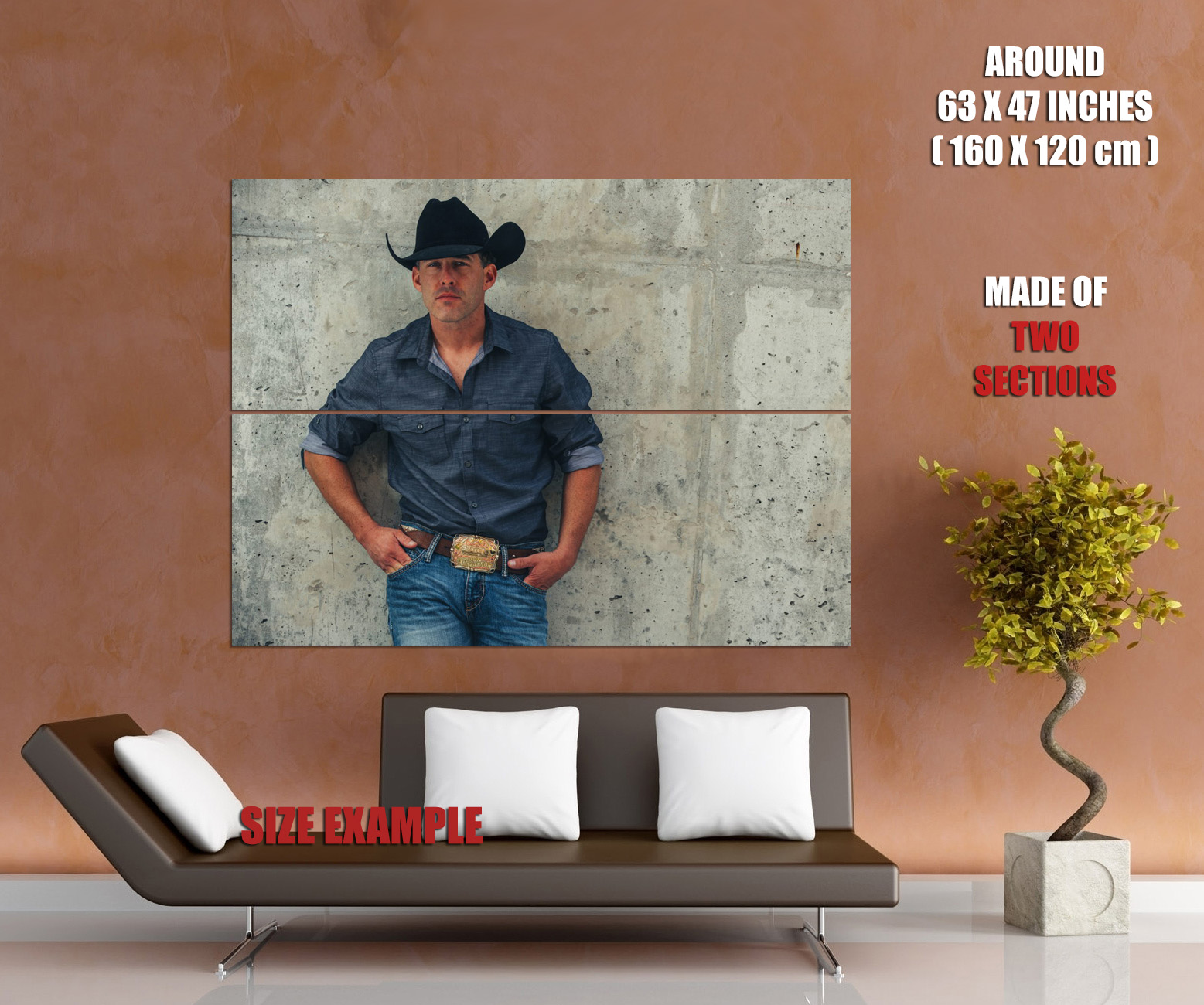 V7471 Aaron Watson Handsome Portrait Country Music Singer WALL POSTER PRINT UK - Picture 12 of 13