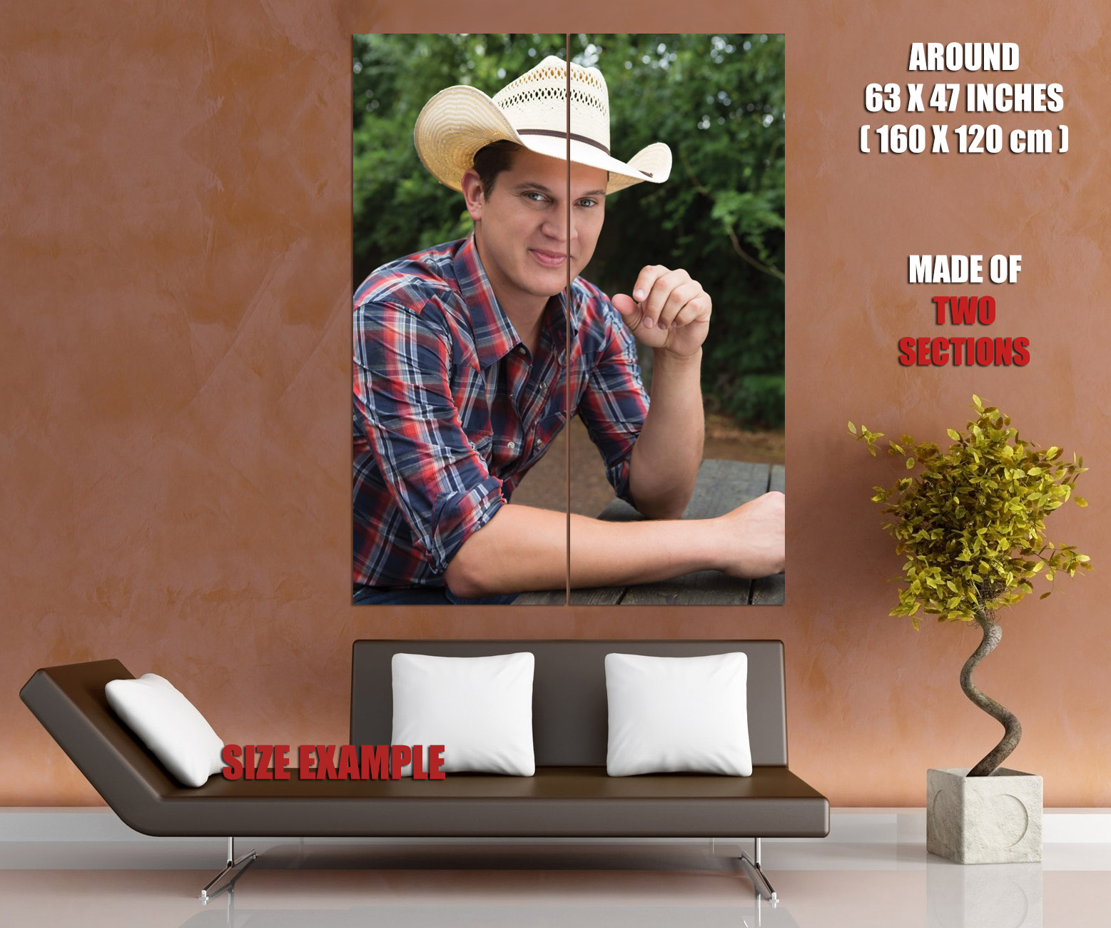 V7514 Jon Pardi Portrait Nature Rare Country Music Singer WALL POSTER PRINT UK - Picture 12 of 13