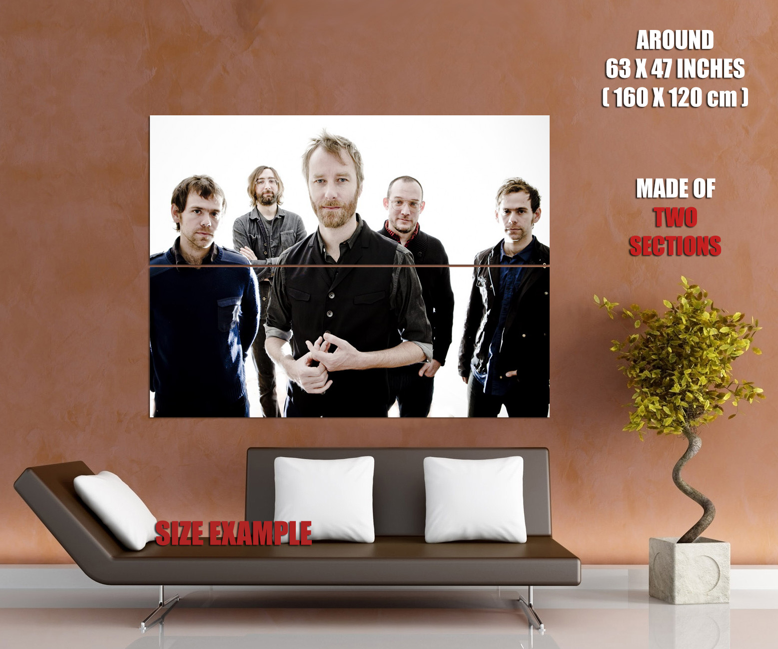V7898 The National Portrait Awesome Rock Band Group Music WALL POSTER PRINT UK - Picture 12 of 13
