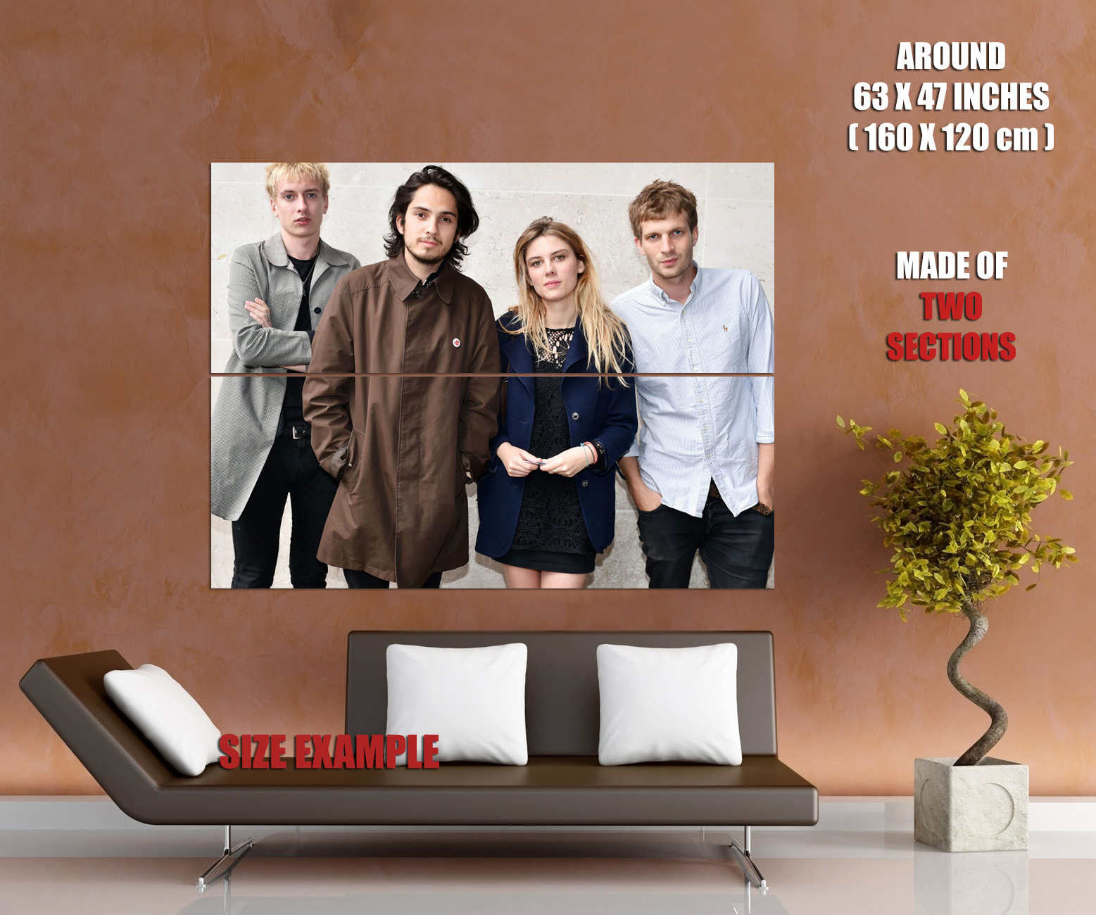 V7909 Wolf Alice Portrait Super Rare Rock Band Group Music WALL POSTER PRINT UK - Picture 12 of 13