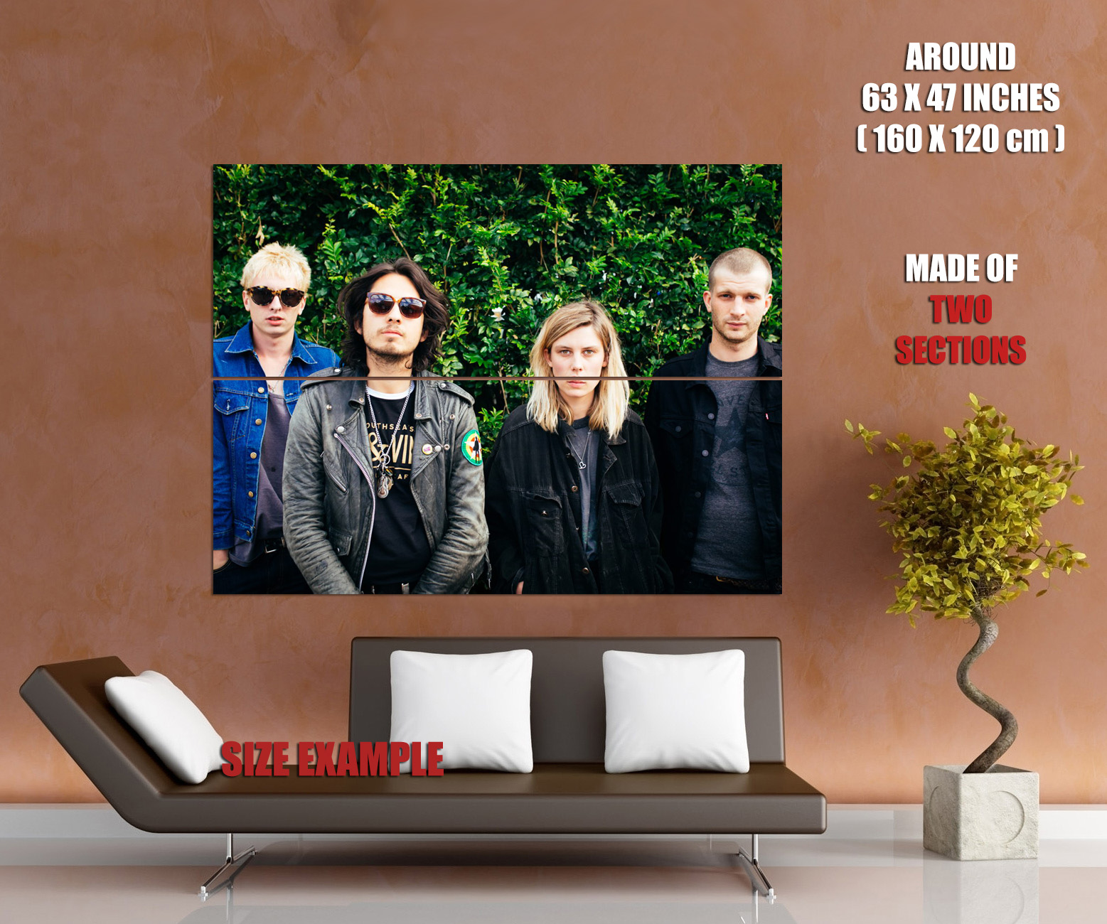 V7910 Wolf Alice Portrait Sunglasses Rock Band Group Music WALL POSTER PRINT UK - Picture 12 of 13